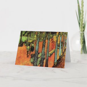 Carte Les Alyscamps, Feuilles d'automne de Vincent van G