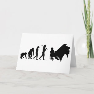 Carte Les amateurs de piano cadeaux pour les pianistes -