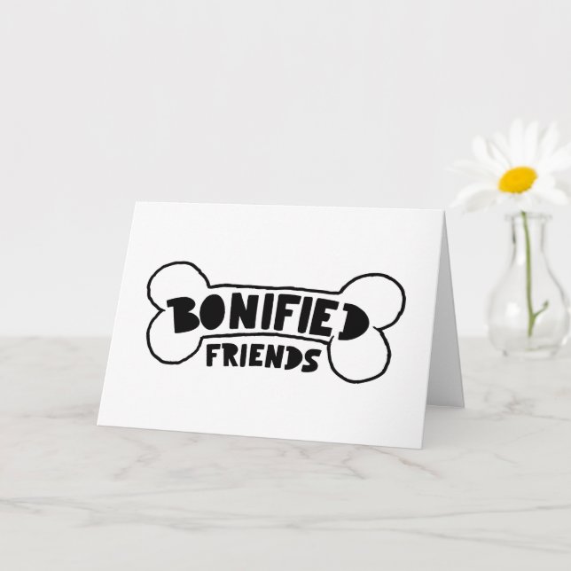 Carte Les Amis Oonifiés Chien Loyauté Cite Meilleur West (Petite plante)