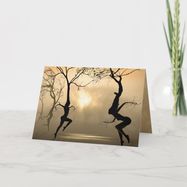 Carte Les arbres dansants (Devant)