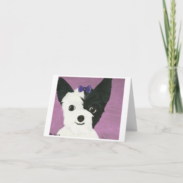 Carte Les belles voitures d'un chien ont appelé Gypsy (Devant)