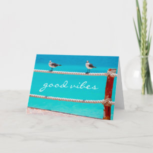 Carte Les bonnes violes citent les oiseaux de mer