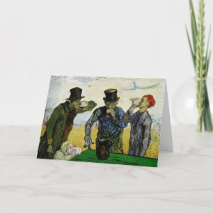 Carte Les buveurs de Vincent van Gogh