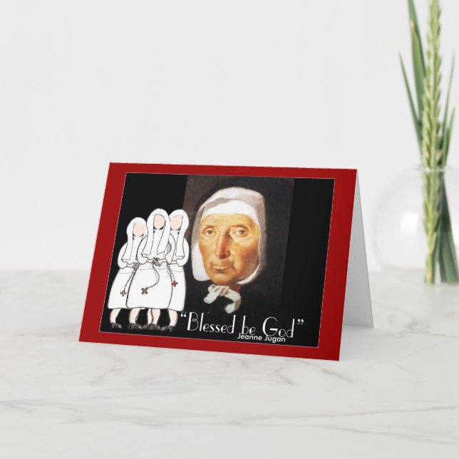 Carte Les cadeaux de jubilé d'or et d'argent des soeurs (Devant)