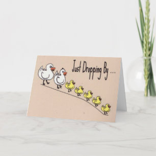 Carte Les canards pensent à vous