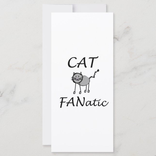 Carte Les chats fanatiques (Devant)