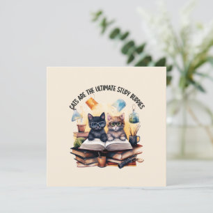 Carte Les Chats Sont Les Derniers Étudiants