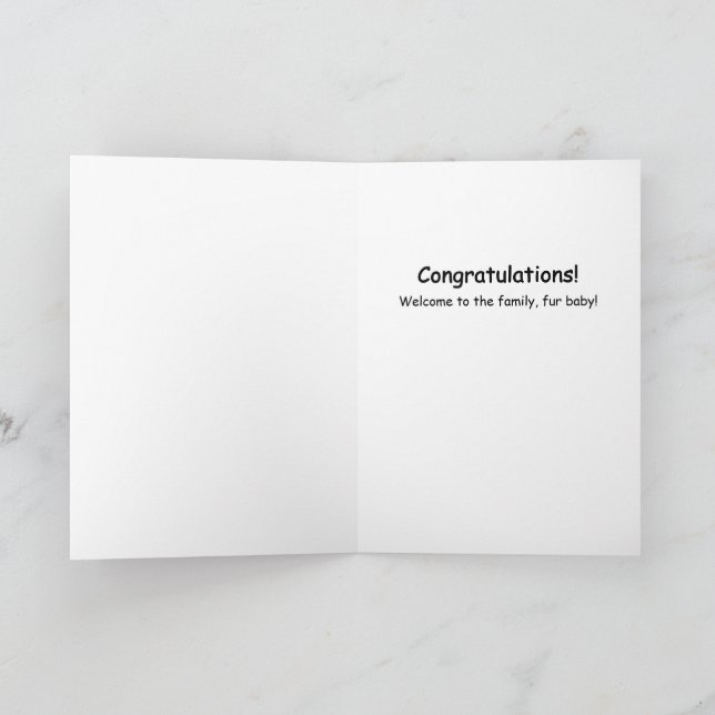 Carte Les Chiens Sont Amour Nouveau Chien Accueil Adopti (Intérieur)