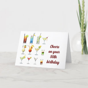 Carte LES COEURS À VOS **50e ANNIVERSAIRE**