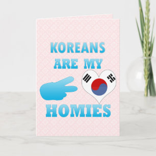 Carte Les Coréens sont mes Hommes