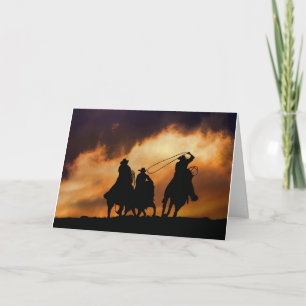 Carte Les Cowboys au Sunset Blank