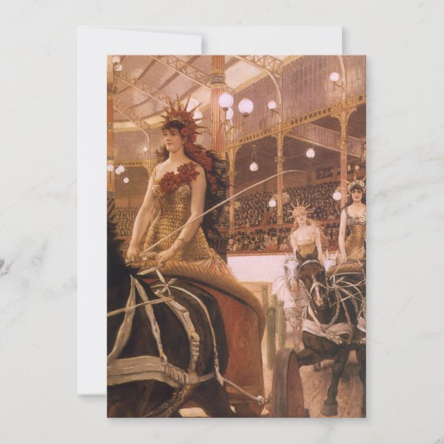 Carte Les dames des voitures (alias Circus) de James Tis (Devant)