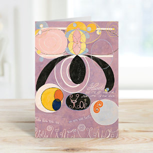 Carte Les Dix Plus Grands N° 6   Hilma af Klint