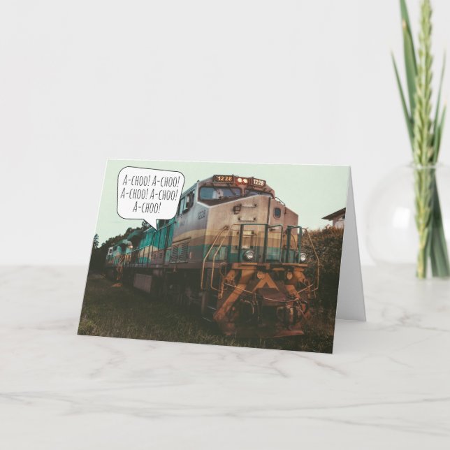 Carte Les éternuements de Chattanooga A-Choo s'amélioren (Devant)