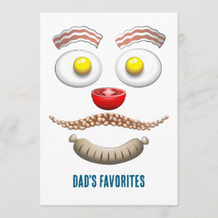 Carte Les favoris de papa pour la fête des pères
