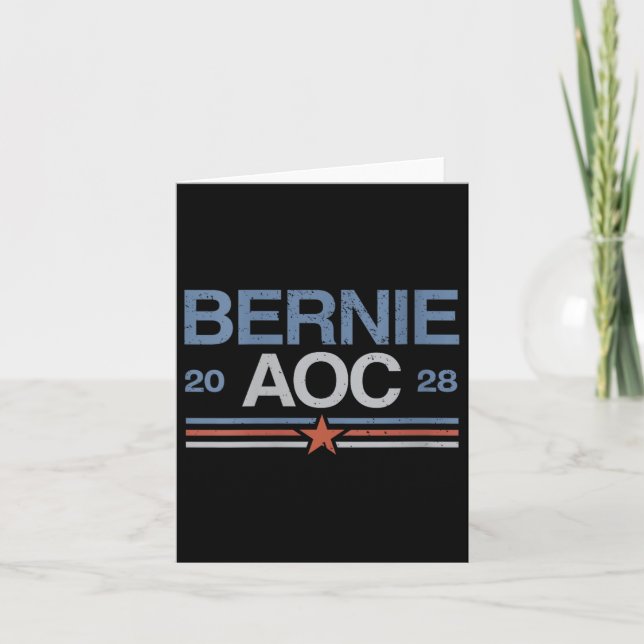 Carte Les Femmes Bernie Sanders Et Aoc V-neck (Devant)