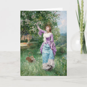 Carte Les fleurs du printemps   Henry John Yeend King