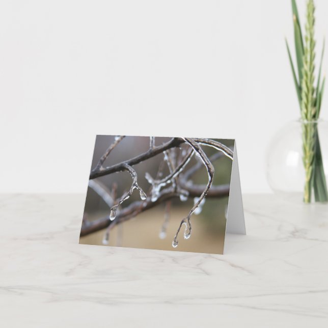 Carte Les fontes de glace, coeurs chauffent (Devant)