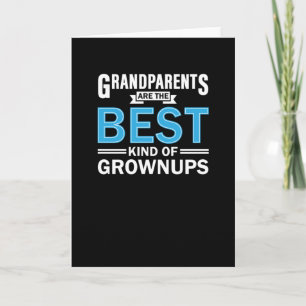 Carte Les Grands-Parents Sont Le Meilleur Genre De Culti