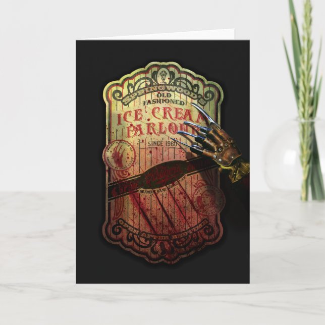 Carte Les Griffes de la nuit | Springwood's Ice Cream (Devant)