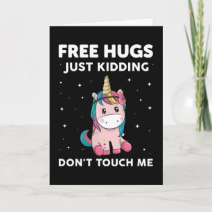 Carte Les Hugs Libres Ne Me Touchent Pas