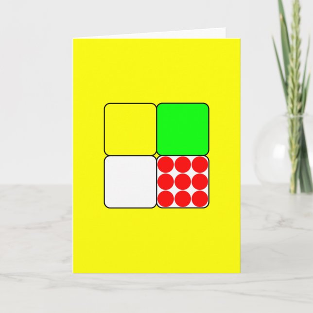 Carte Les Jerseys de course de vélo 3 Jaunes (Devant)