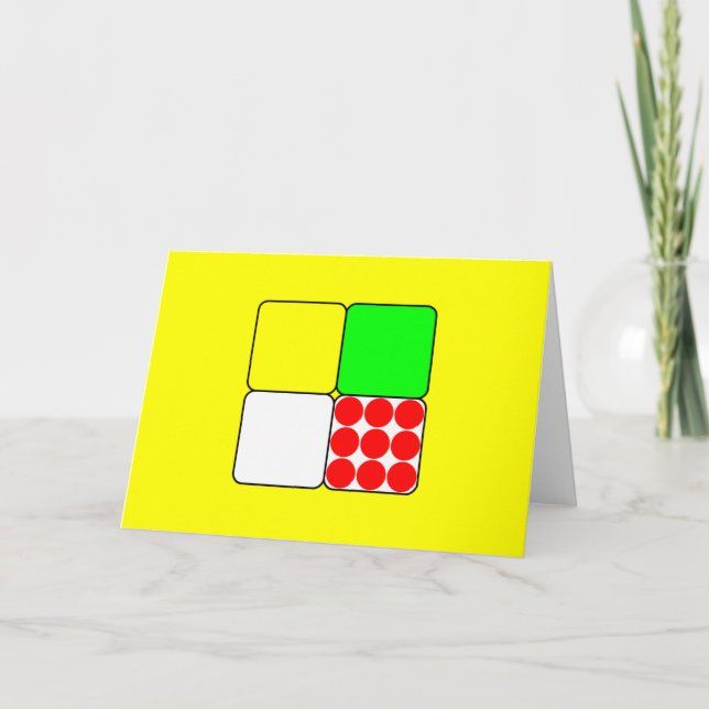 Carte Les Jerseys de course de vélo 3 Jaunes (Devant)
