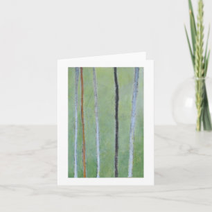 Carte Les lignes noires et blanches sur le vert