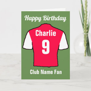 Carte Les maillots du club de football à Customiser