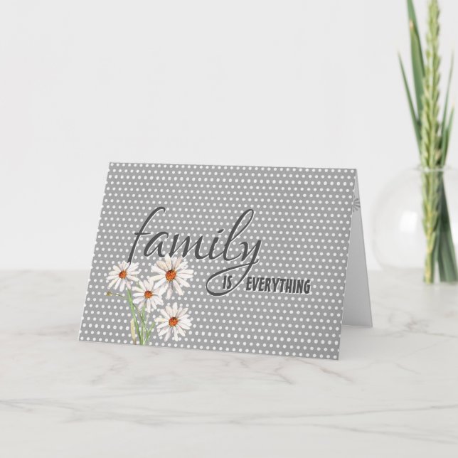 Carte Les marguerites d'anniversaire de Maman sur les Po (Devant)