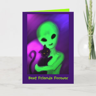 Carte Les meilleurs amis cardent pour toujours