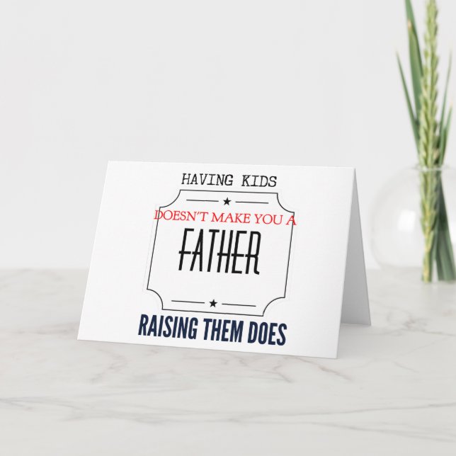 Carte Les meilleurs cadeaux de fête des pères pour le (Devant)