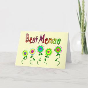Carte Les meilleurs cadeaux de Memaw