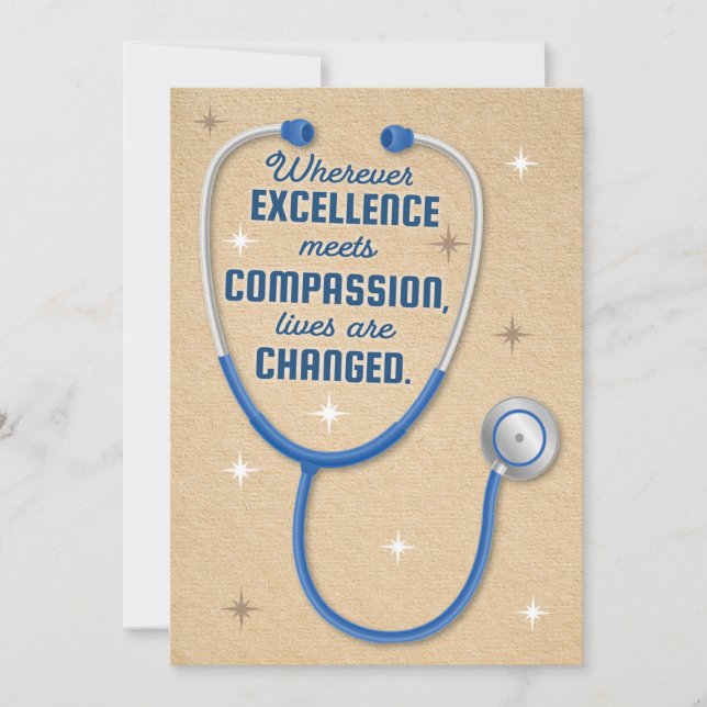 Carte Les meilleurs et les plus brillants médecins mérit (Devant)