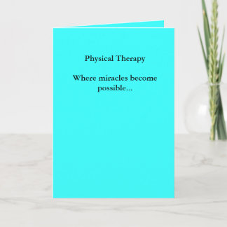 Carte Les miracles physiques de TherapyWhere deviennent