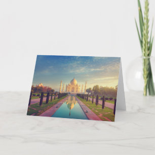 Carte Les monuments Couleurs du Taj Mahal