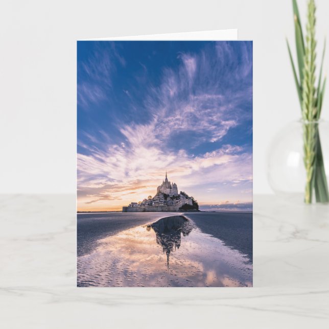 Carte Les monuments | Mont Saint-Michel, Normandie Franc (Devant)