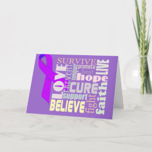 Carte Les mots inspirés d'Alzheimer