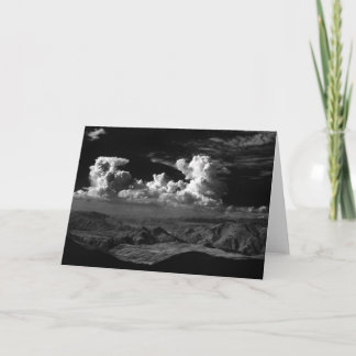 Carte Les nuages au-dessus de l'Anza-Borrego