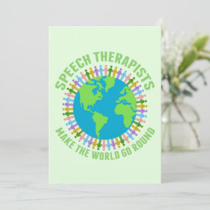 Carte Les orthophonistes font tourner le monde SLP