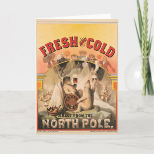 Carte Les Ours Polaires Apprécient Les Mugs De Bière Lag