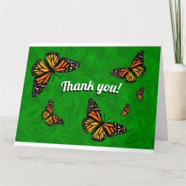 Carte Les papillons de Monarch