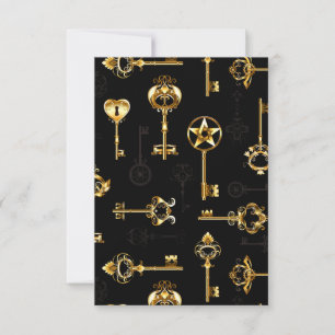 Carte Les Patters de Seamless avec Golden Keys