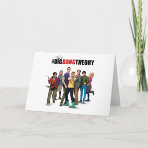 Carte Les personnages de la théorie du Big Bang