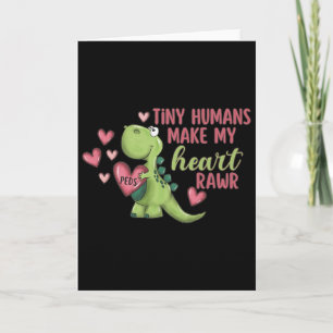 Carte Les petits humains font rugir mon cœur Infirmière 
