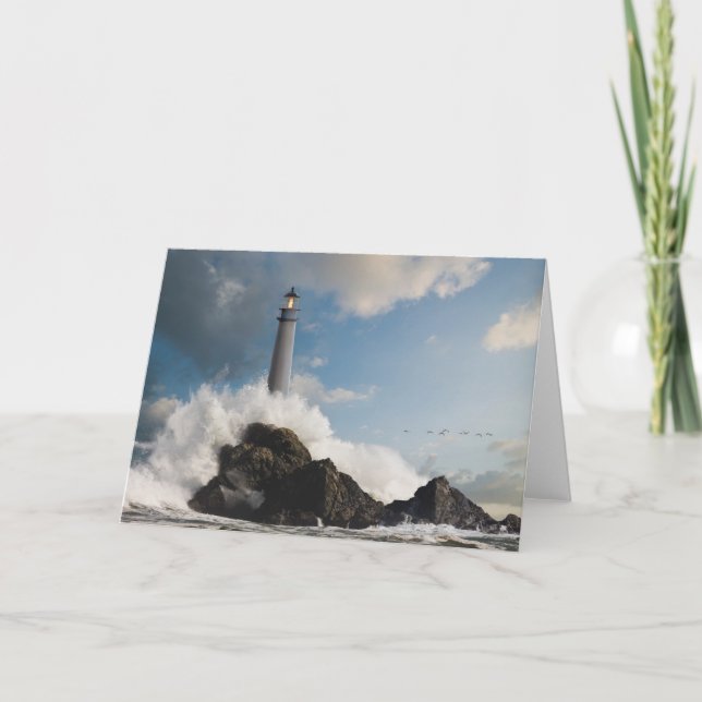 Carte Les phares | Phare Avec Vagues De Crise (Devant)