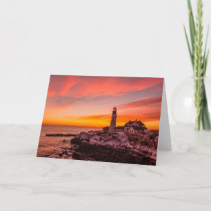 Carte Les phares   Portland Head Cape Elizabeth Maine