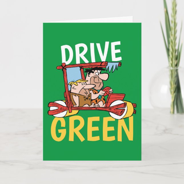 Carte Les Pierrafeu | Fred & Barney - Drive Green (Devant)