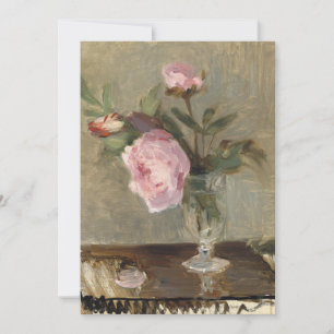 Carte Les pivoines Berthe Morisot