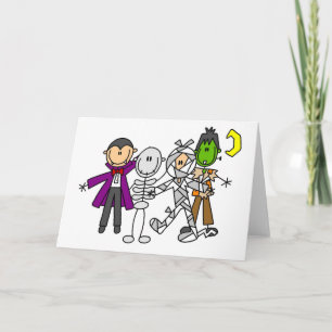 Carte Les Poisons et les Fantômes d'Halloween